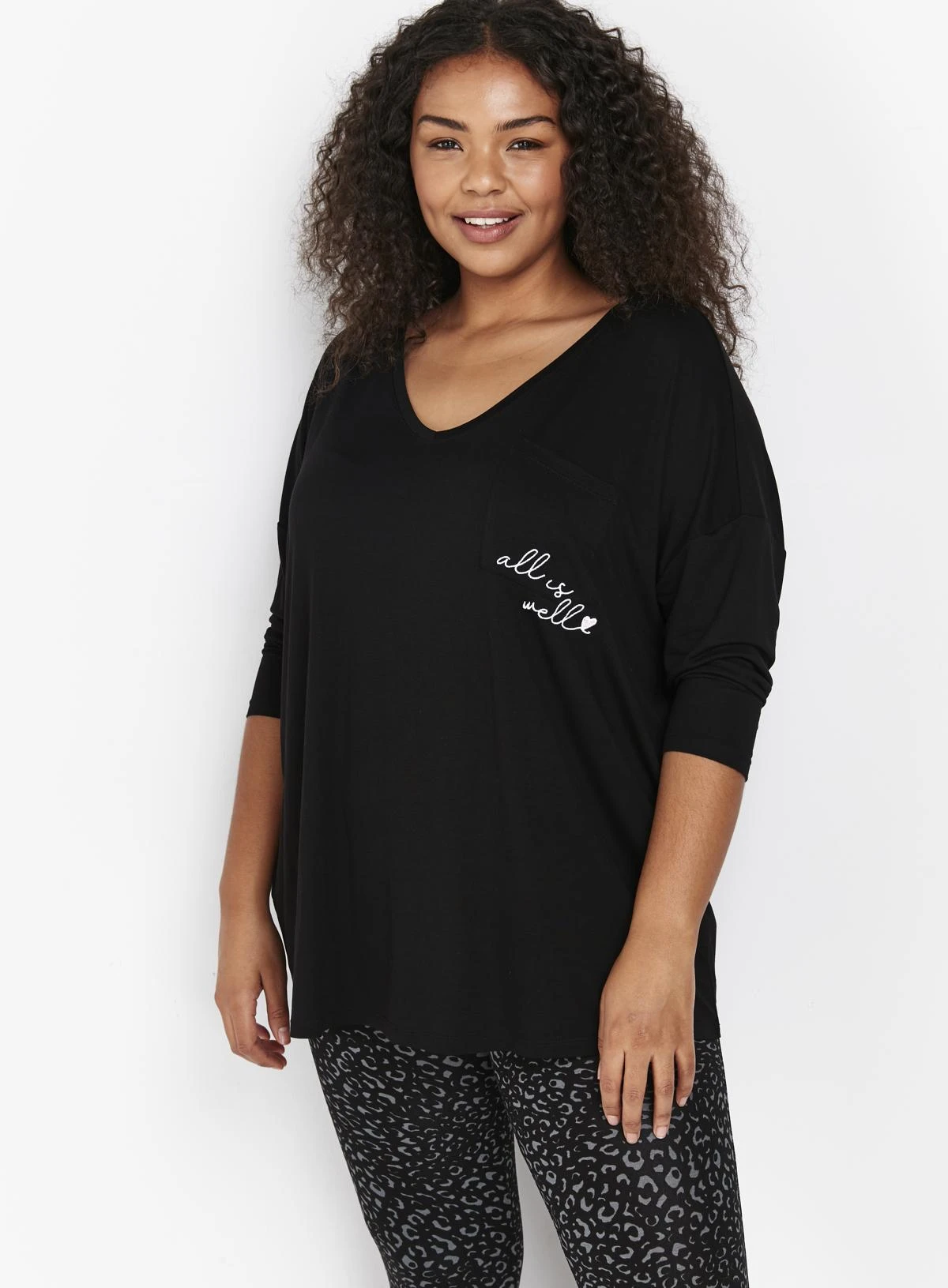 Evans Black 'All Is Well' Top - Image 3