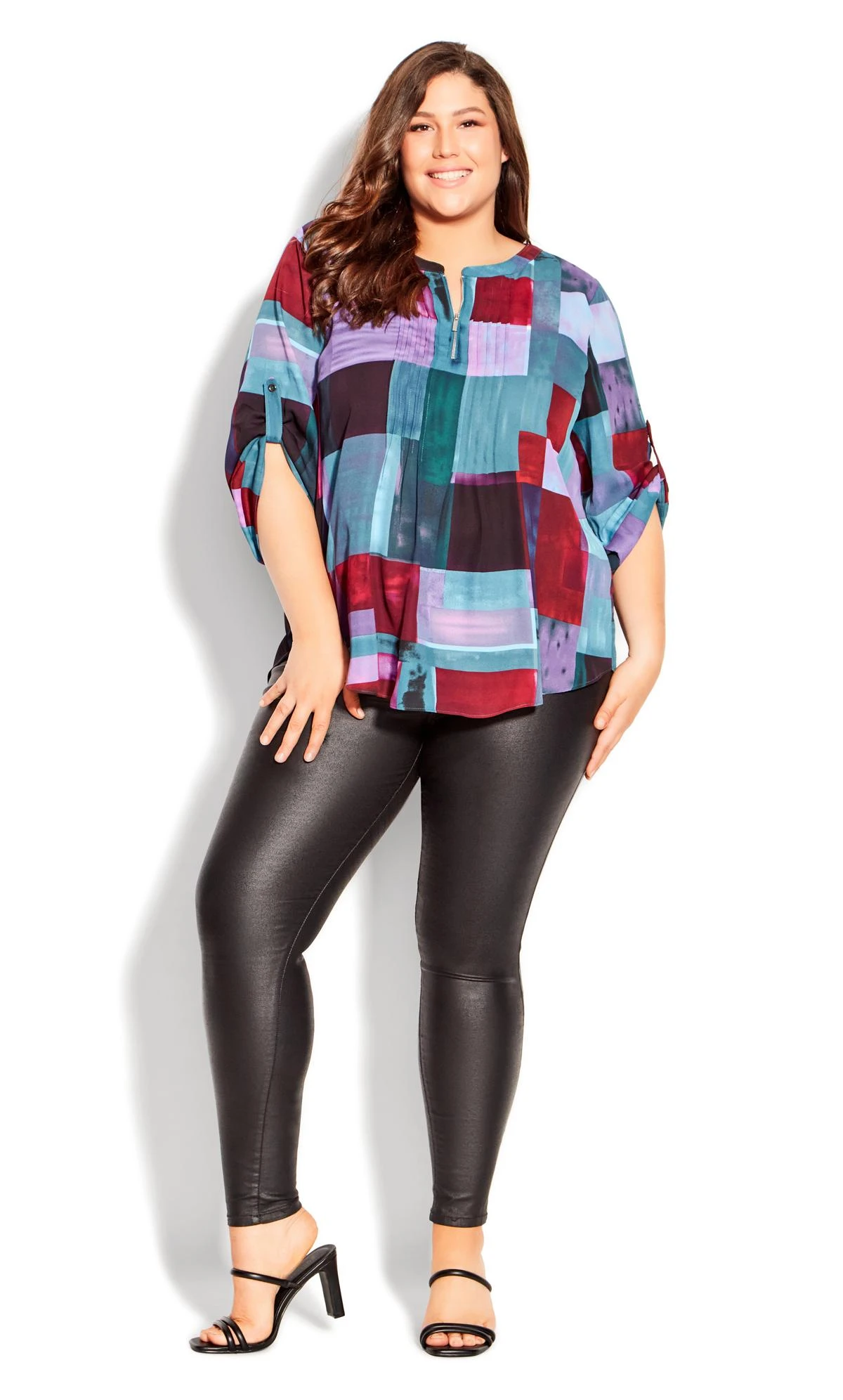 Avenue Multi Eastbrook Print Top