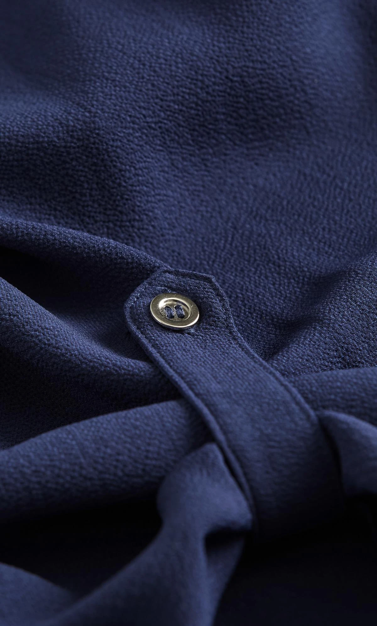 Evans Navy Elios Zip Plain Top - Image 9