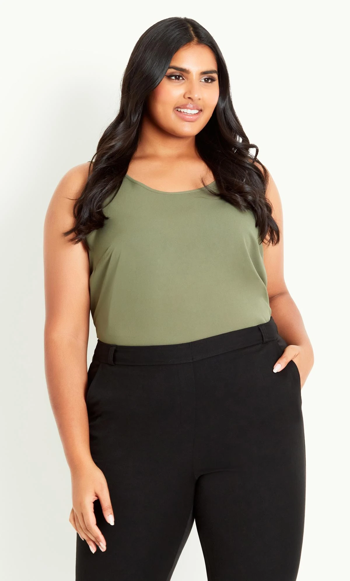 Evans Black Bootcut Trousers - Image 3