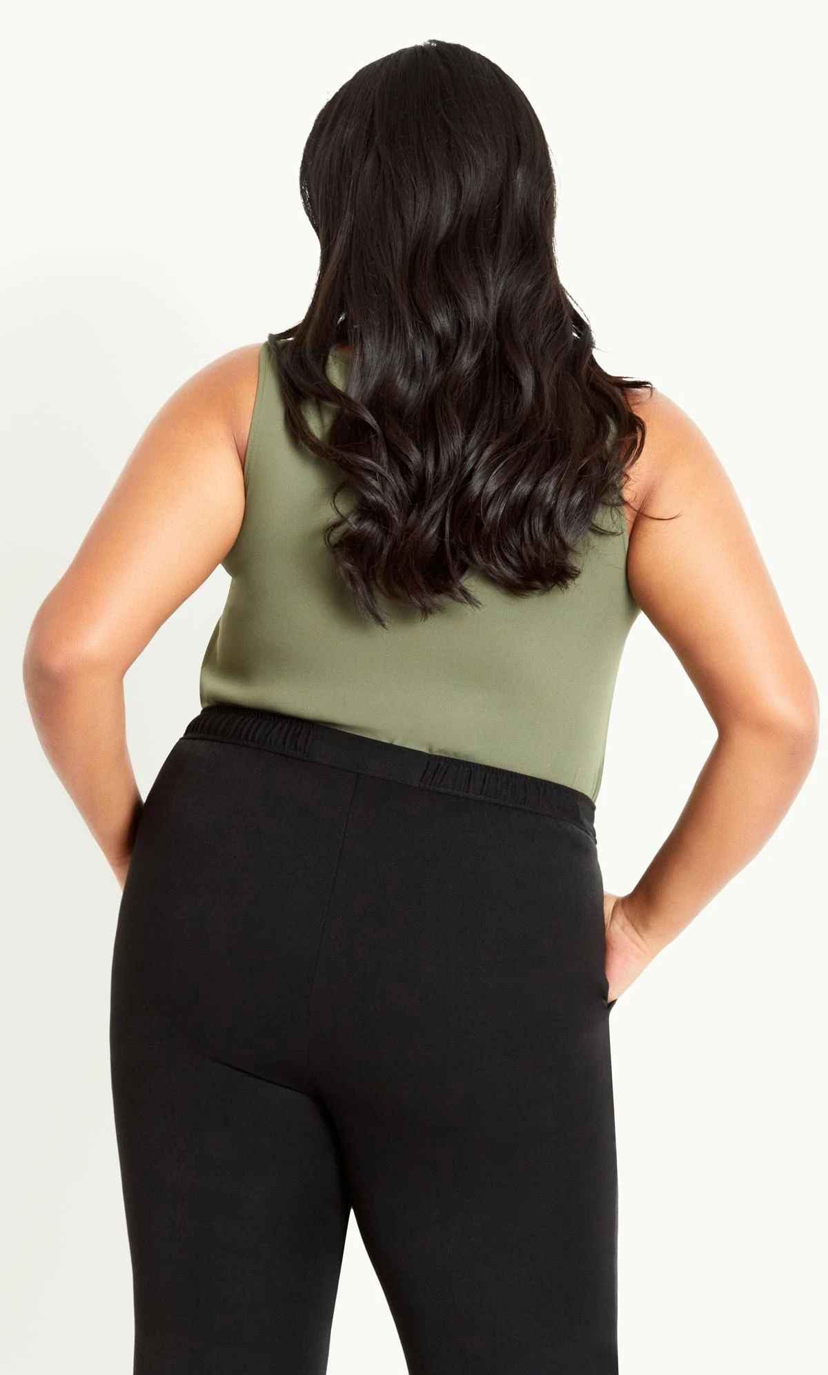 Evans Black Bootcut Trousers - Image 4