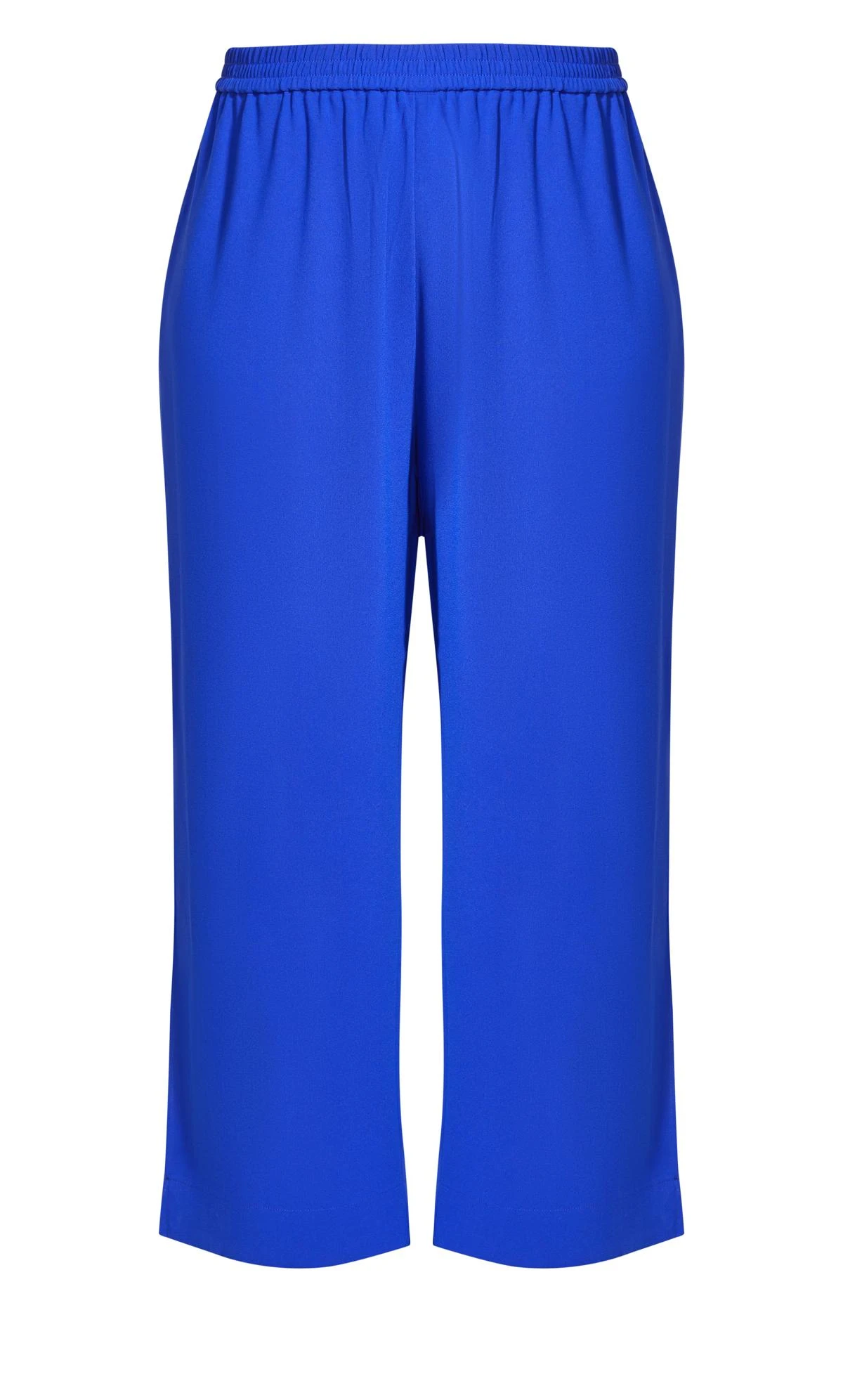 City Chic Cobalt Blue Wide Leg Trousers - Image 4