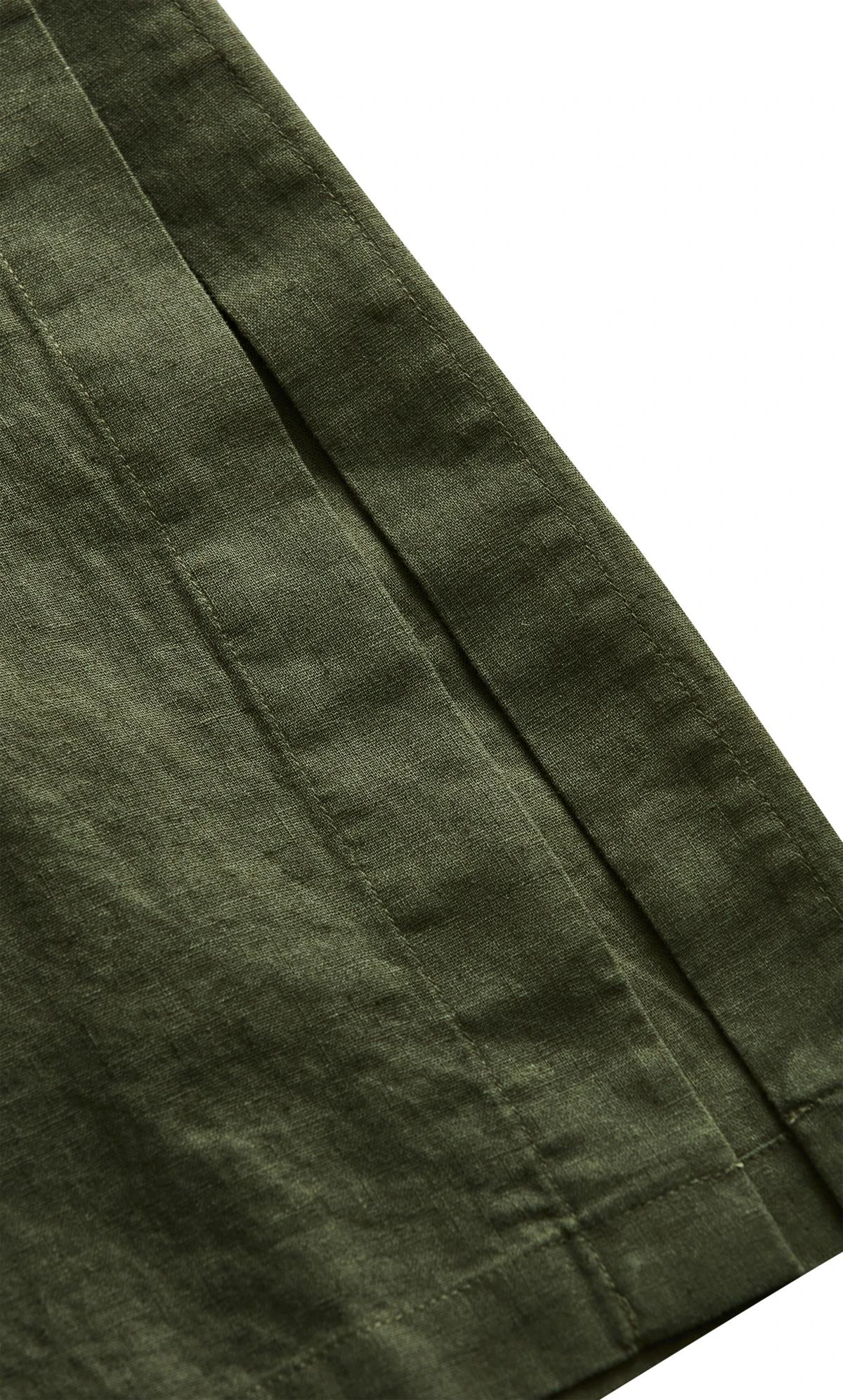 City Chic Khaki Green Wide Leg Split Trousers - Image 6