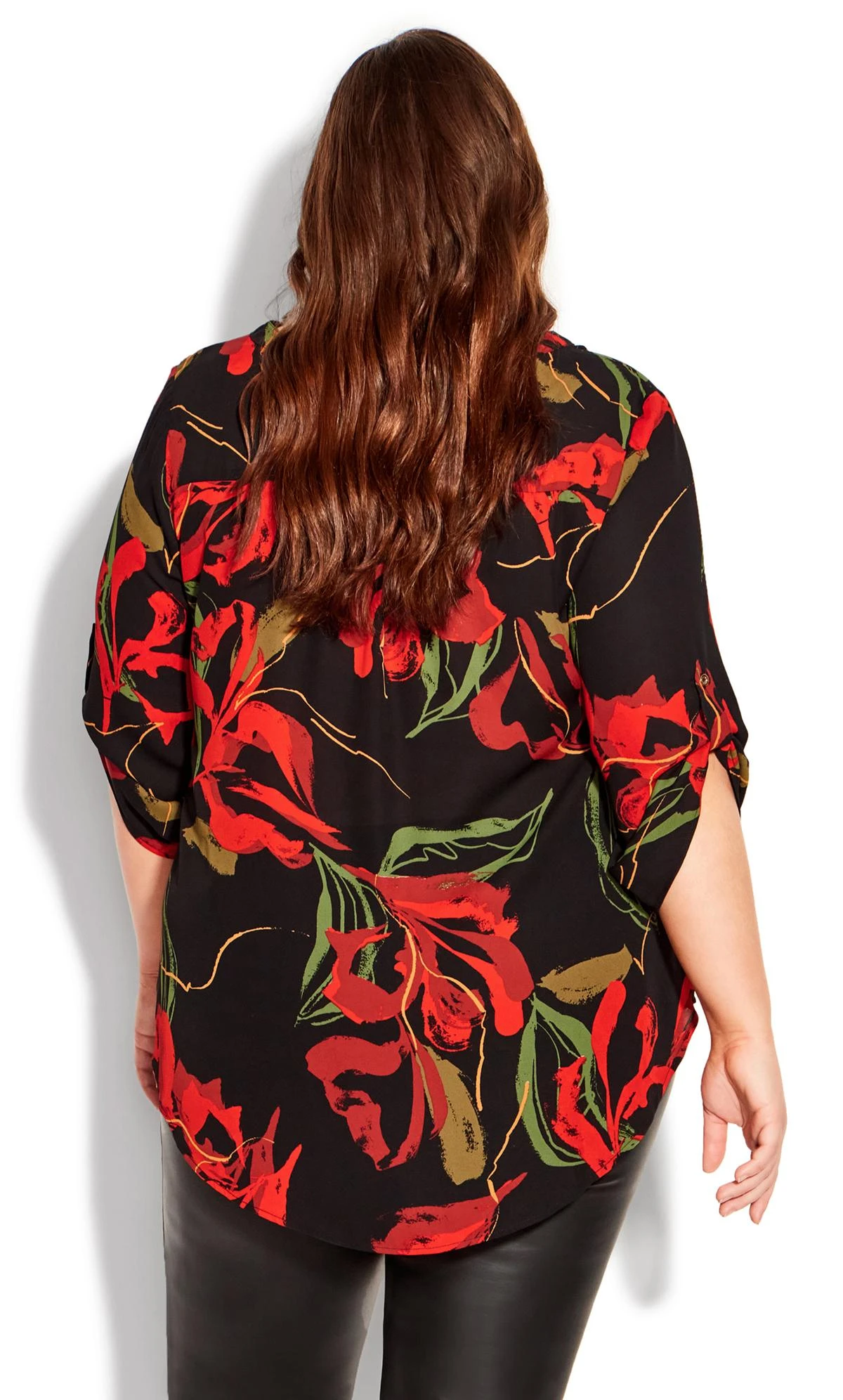 Avenue Red Eastbrook Print Top - Image 5