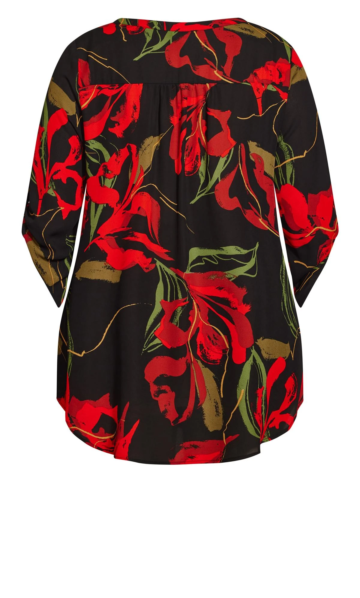Avenue Red Eastbrook Print Top - Image 8