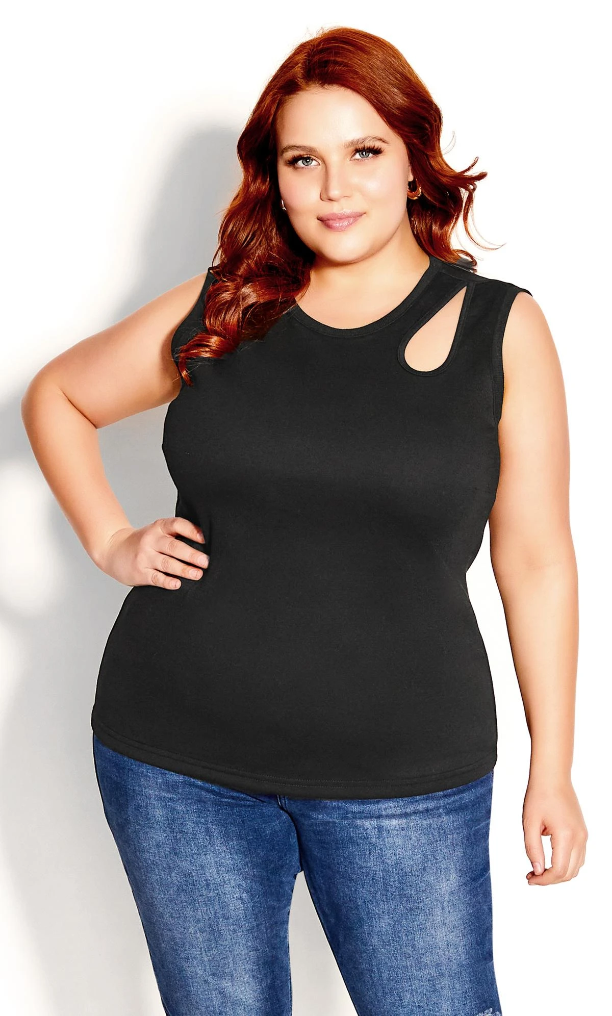 City Chic Black Perdita Top - Image 3