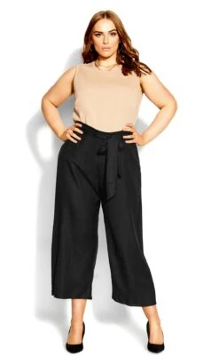 City Chic Black Contempo Trouser