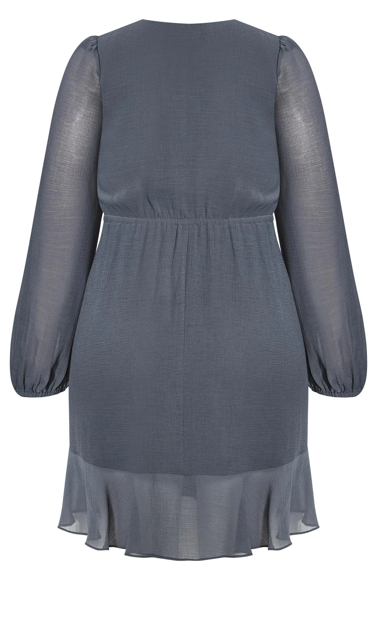 City Chic Grey Wild One Dress - Image 5