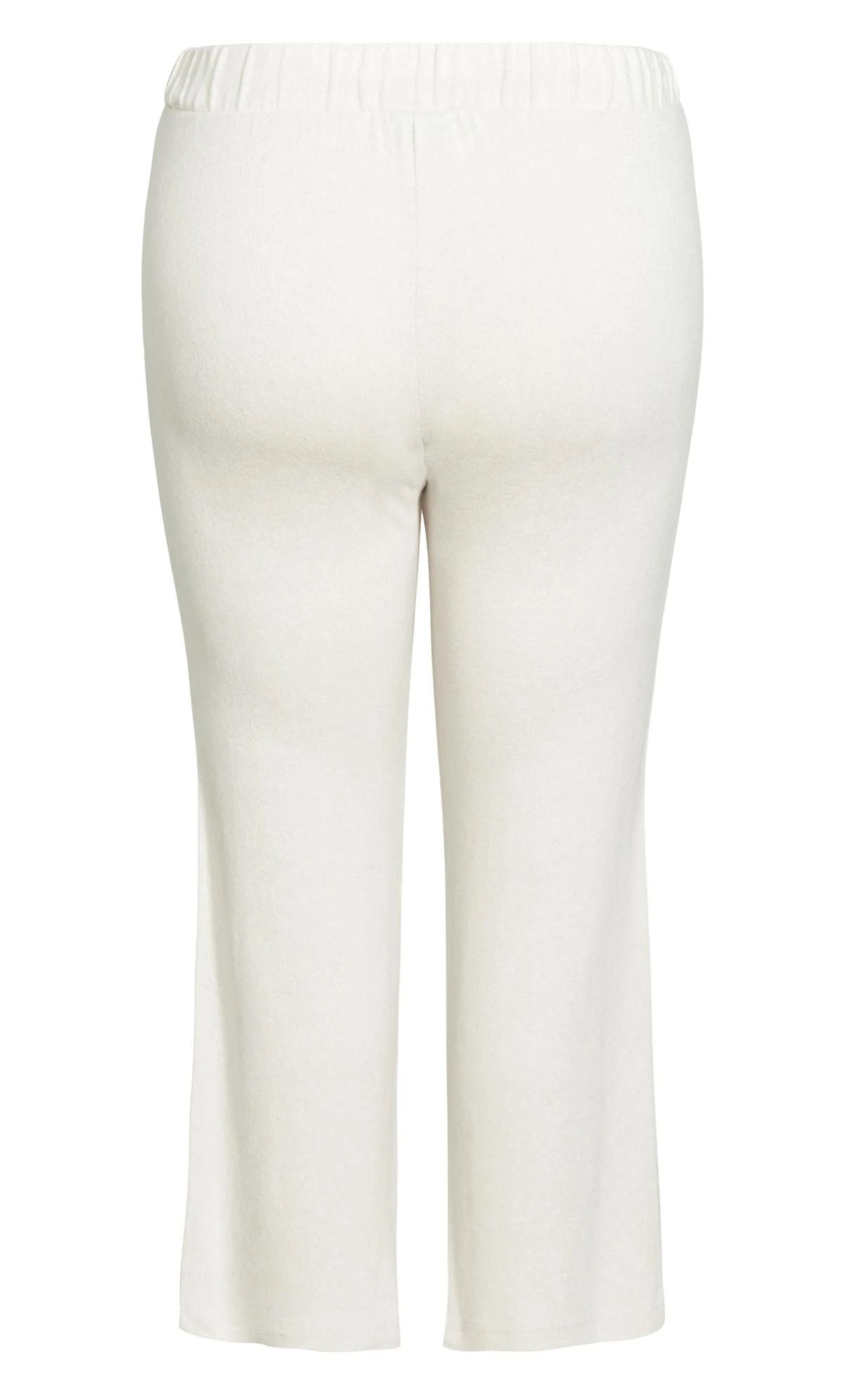 Evans Neutral Soft Touch Wide Leg Trouser - Image 4