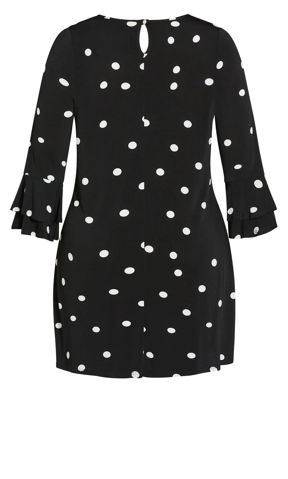 Evans Multi Frill Sleeve Print Dress - Image 6