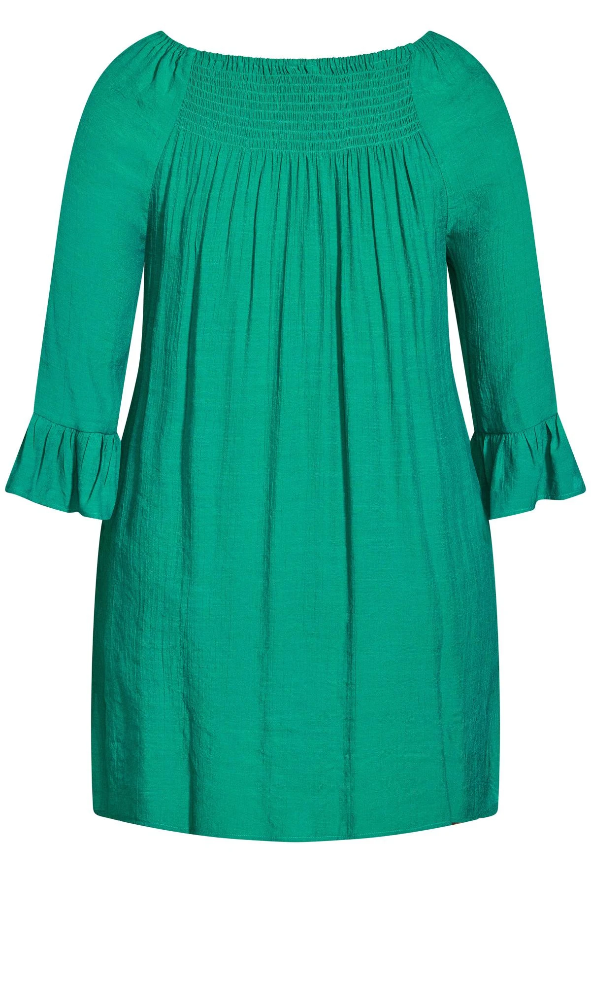 Avenue Green Flutter 3/4 Sleeve Top - Image 7