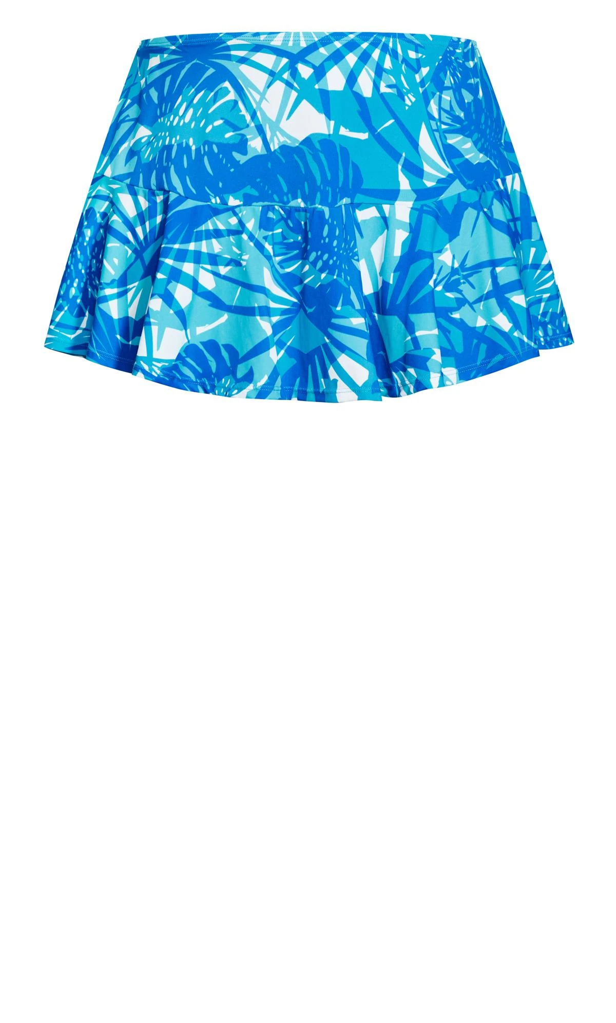 Avenue Blue Swim Print Skirt - Image 3