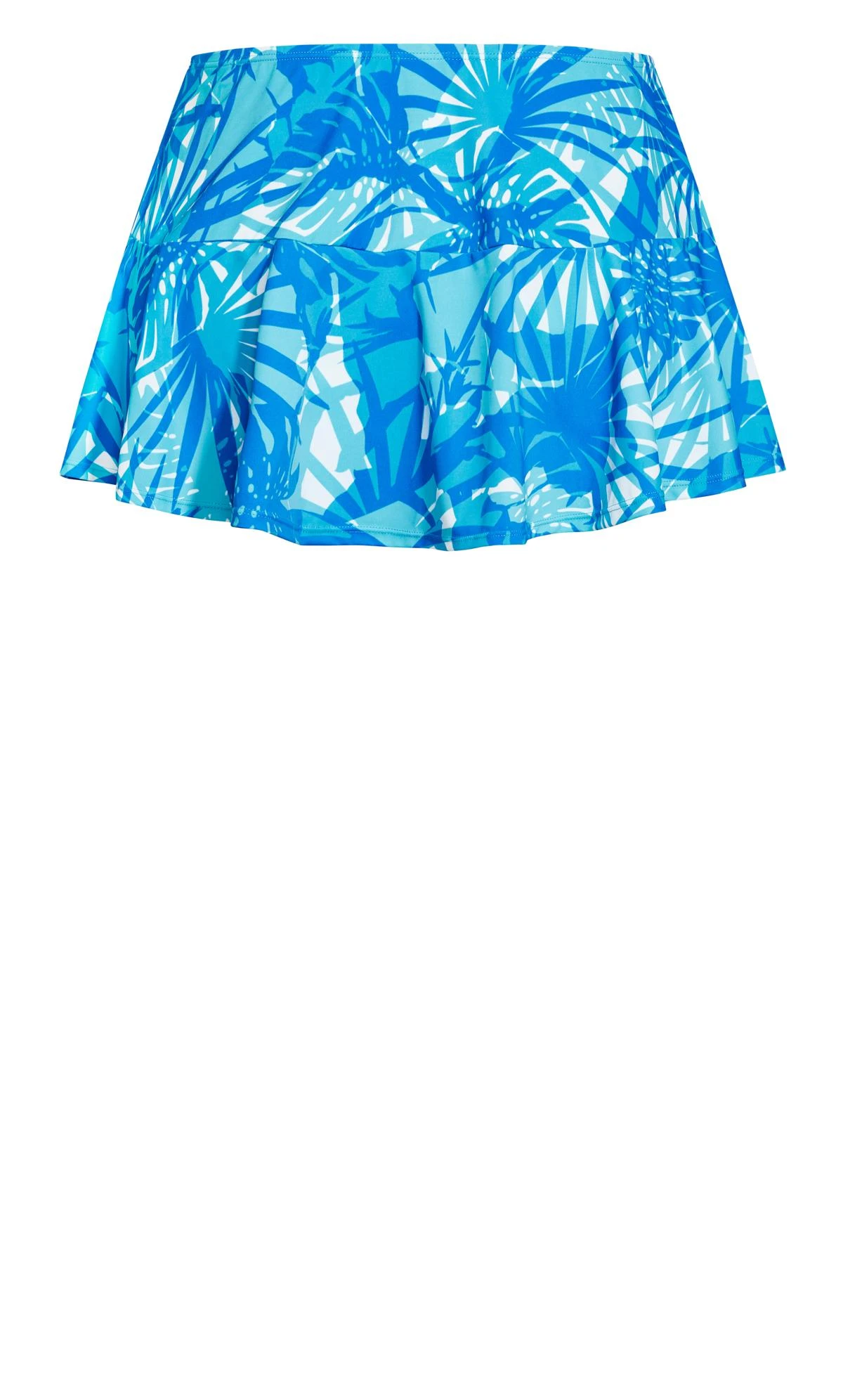 Avenue Blue Swim Print Skirt - Image 4