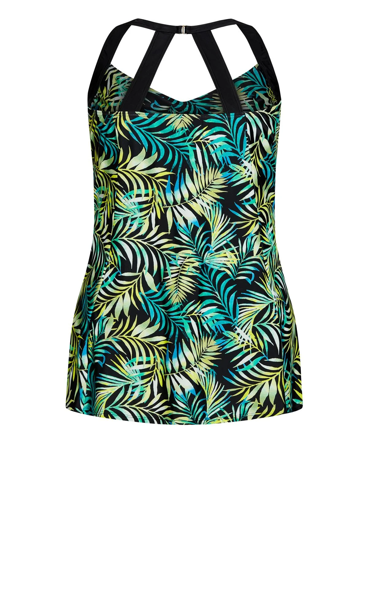 Evans Green Halter Back Swim Dress - Image 4