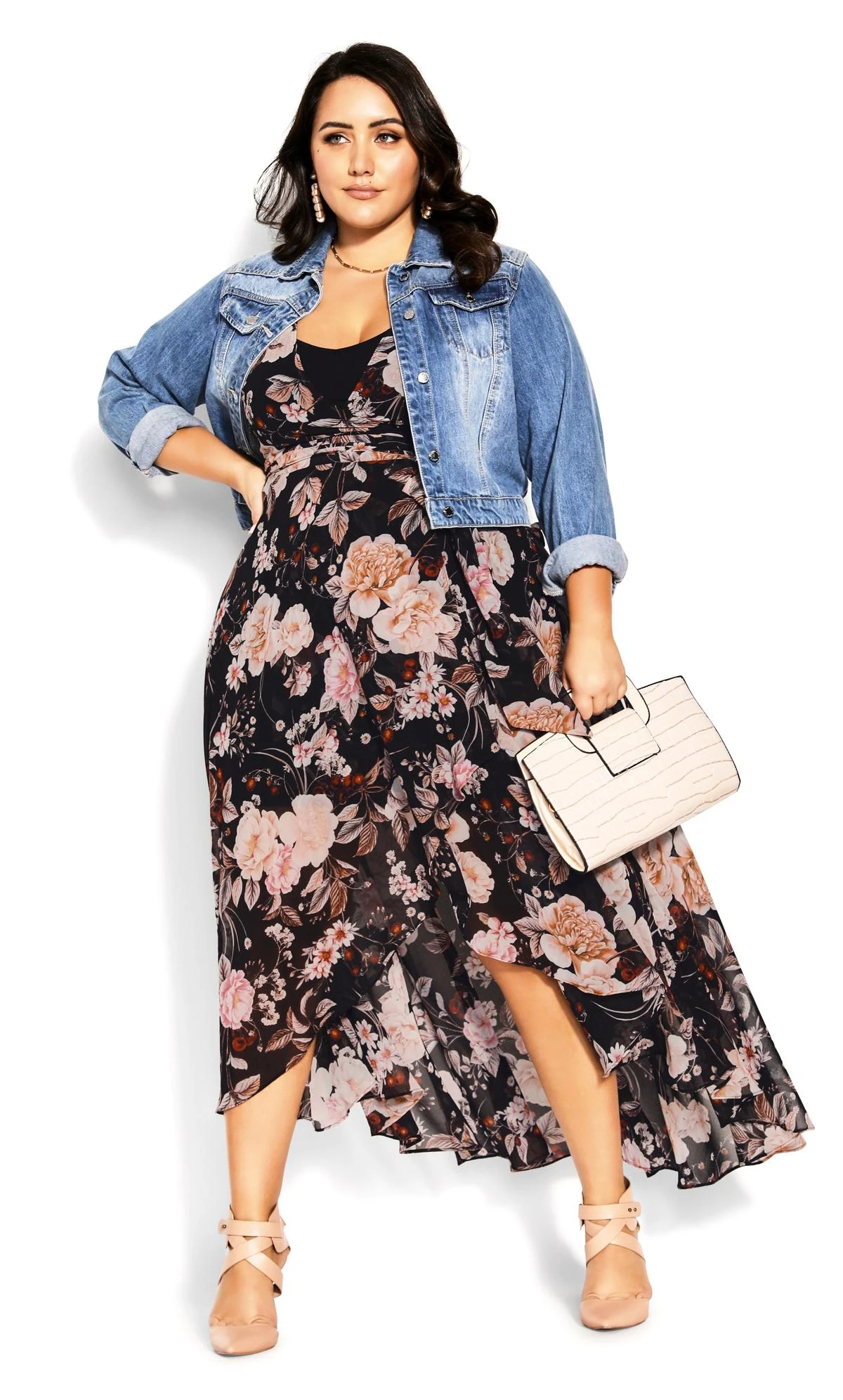 City Chic Black Jemma Maxi Dress - Image 2