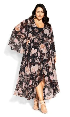 City Chic Black Jemma Maxi Dress