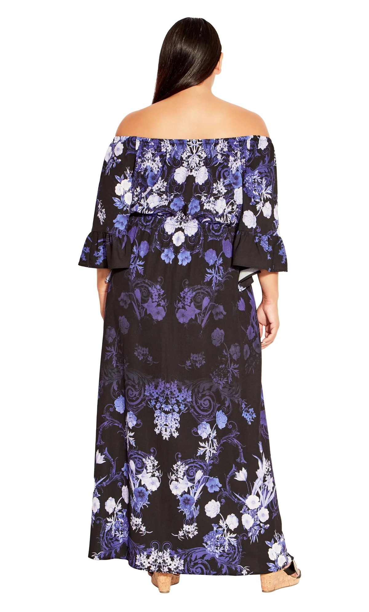 Avenue Black Getaway Beaded Maxi Dress - Image 3