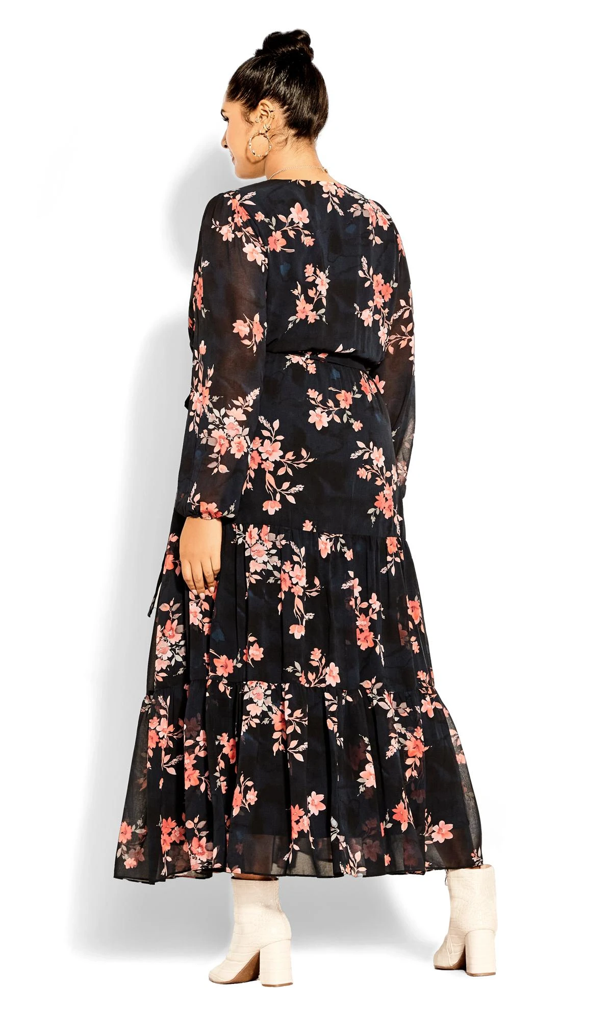 City Chic Black Alicia Maxi - Image 3