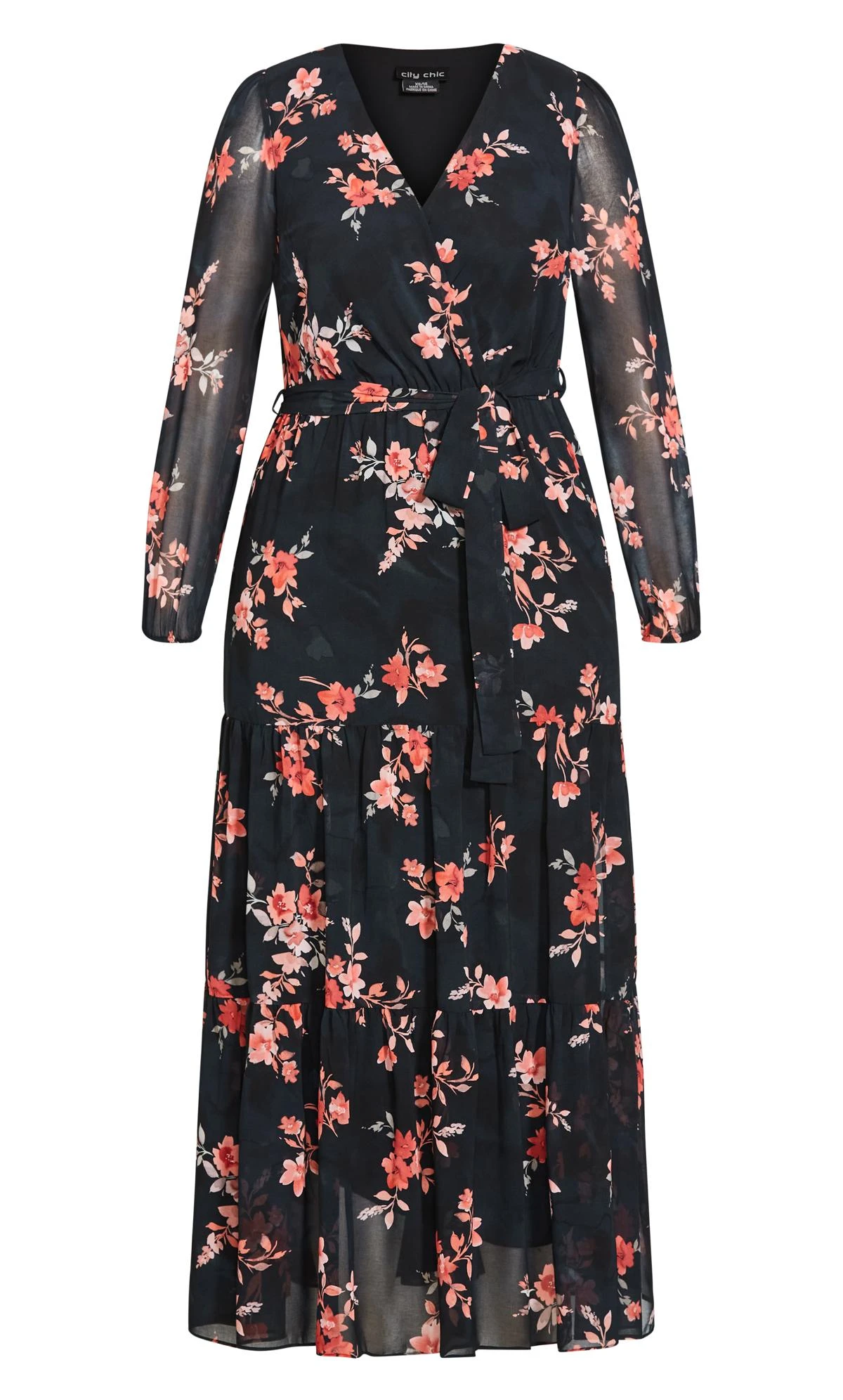 City Chic Black Alicia Maxi - Image 4