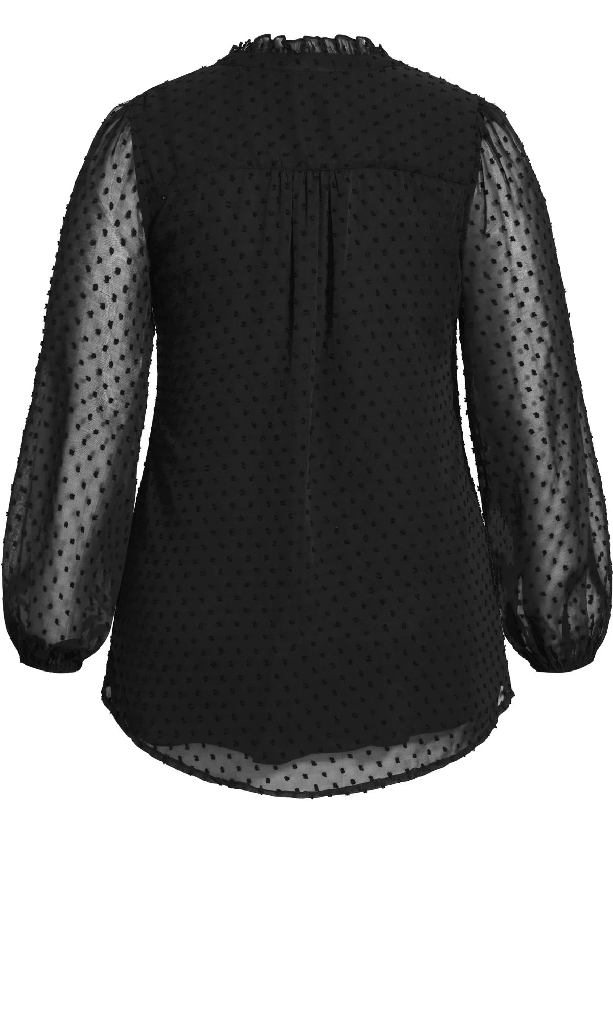 City Chic Black Tayla Top - Image 6