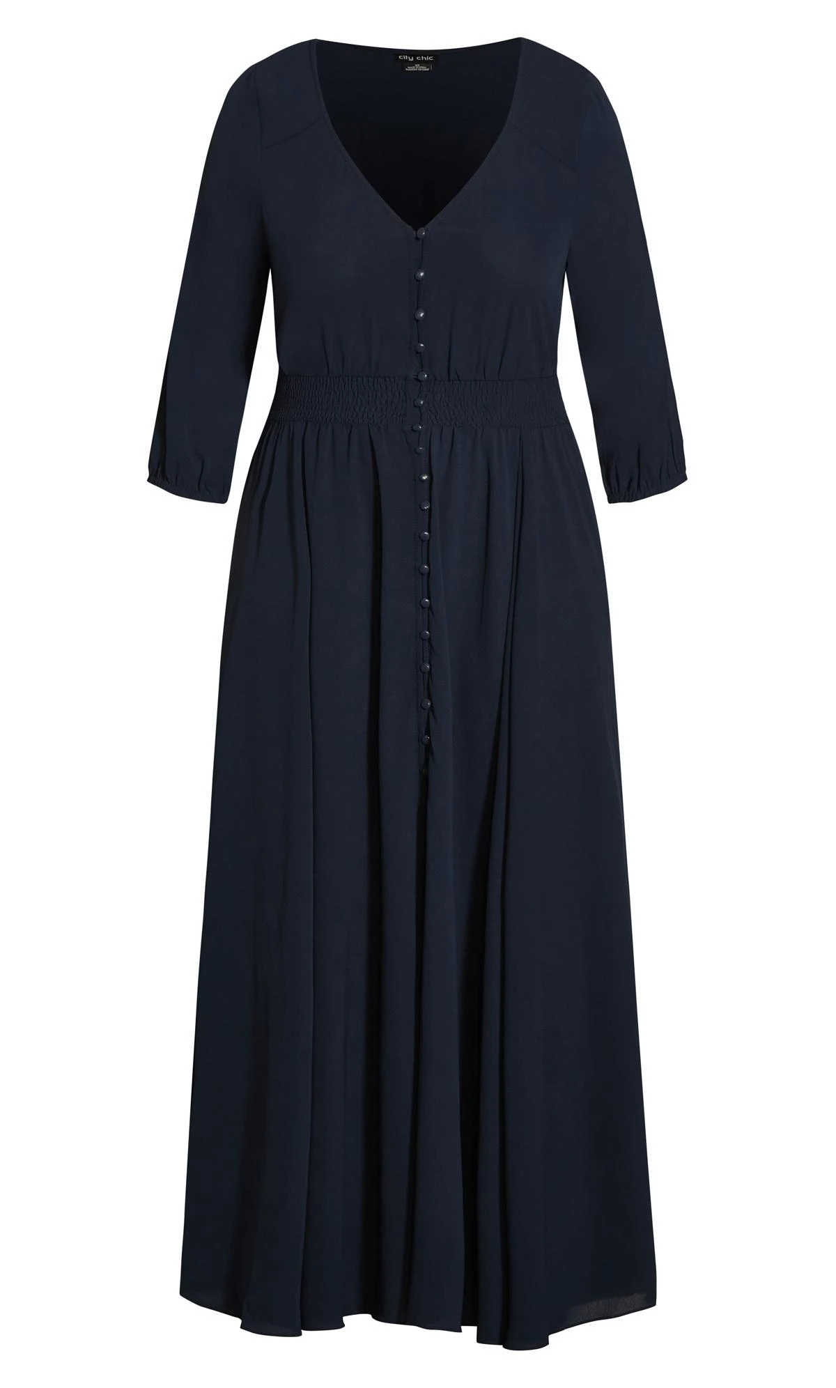 City Chic Navy Desire Maxi Dress - Image 4