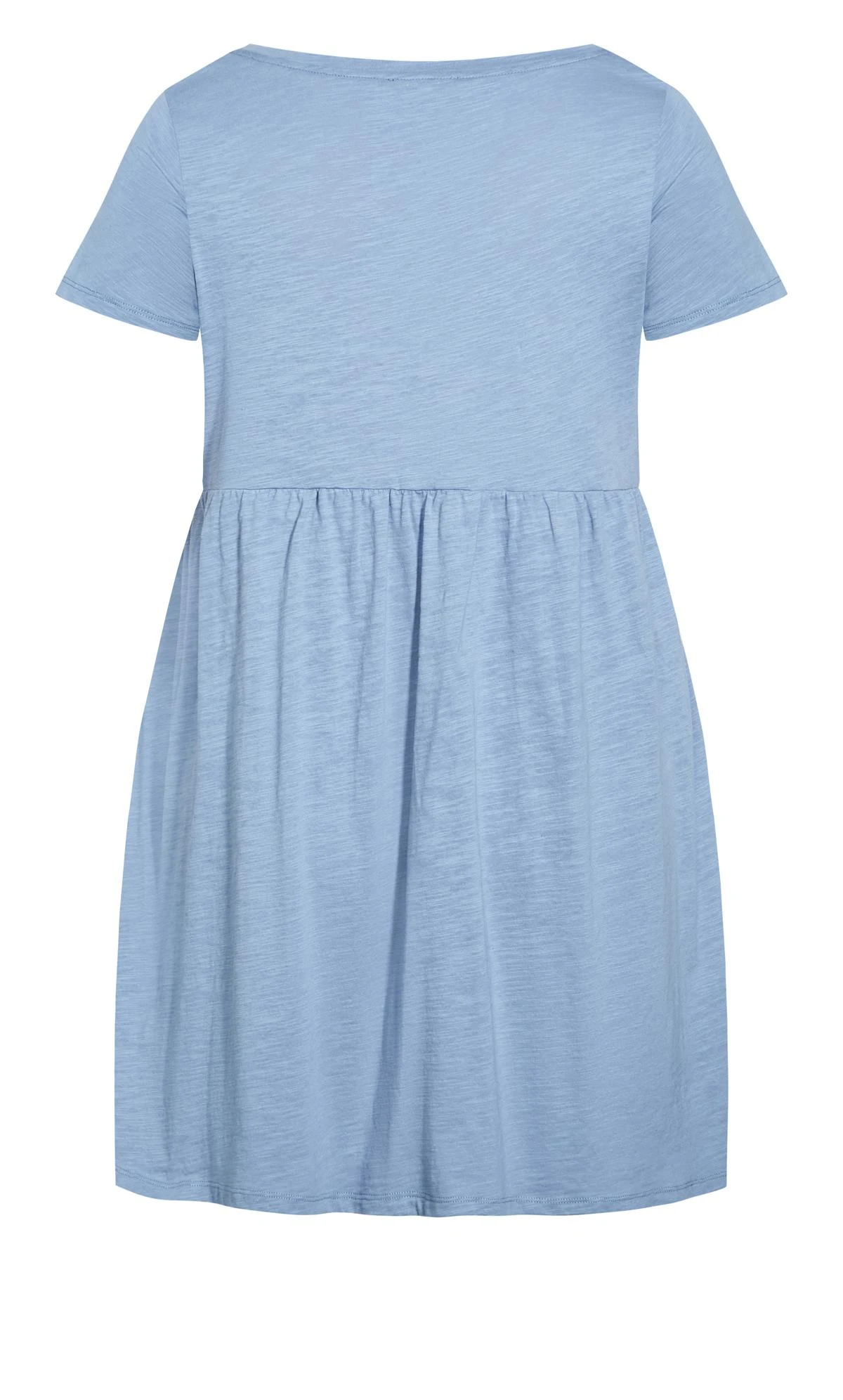 Avenue Blue Smock Mini Dress - Image 6