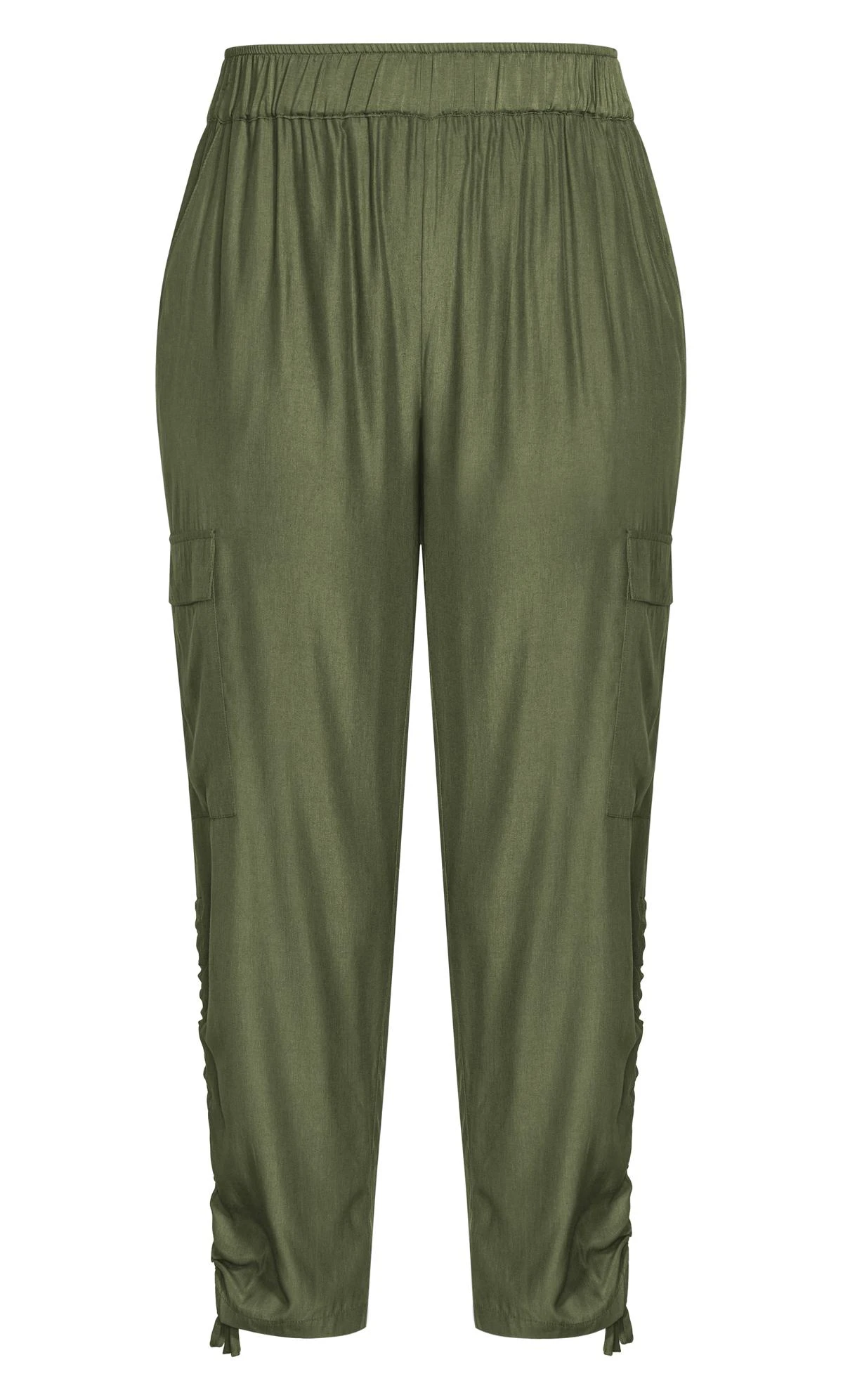 Avenue Arna York Green Shiloh Ruched Trouser - Image 5
