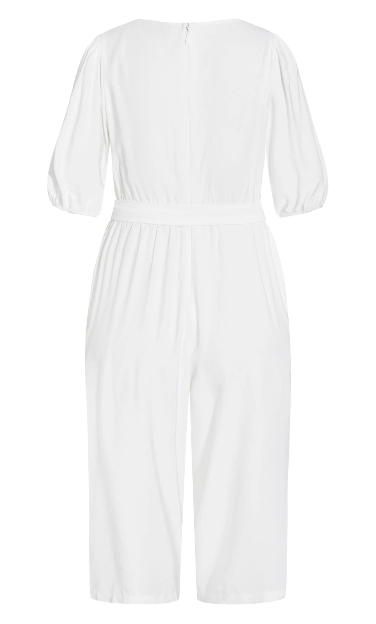 City Chic Ivory Aubrey Jumpsuit - Image 3