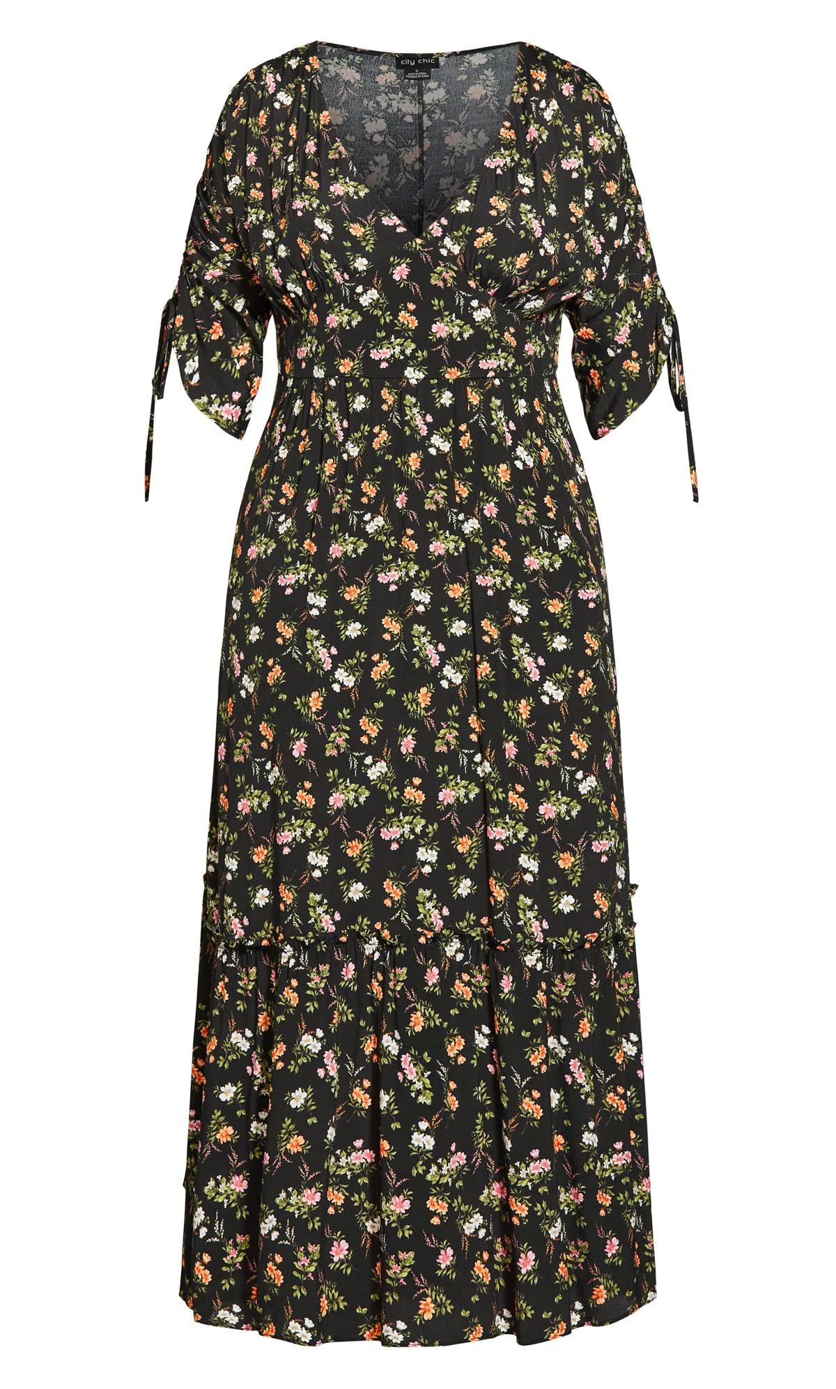 City Chic Black Leah Maxi Dress - Image 4