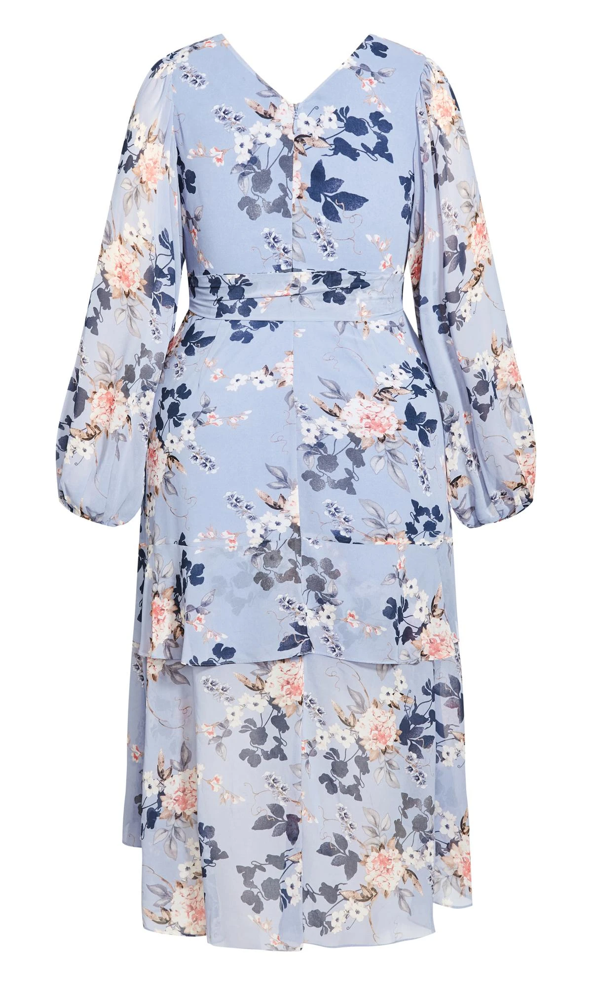 City Chic Blue Elodie Maxi Dress - Image 6