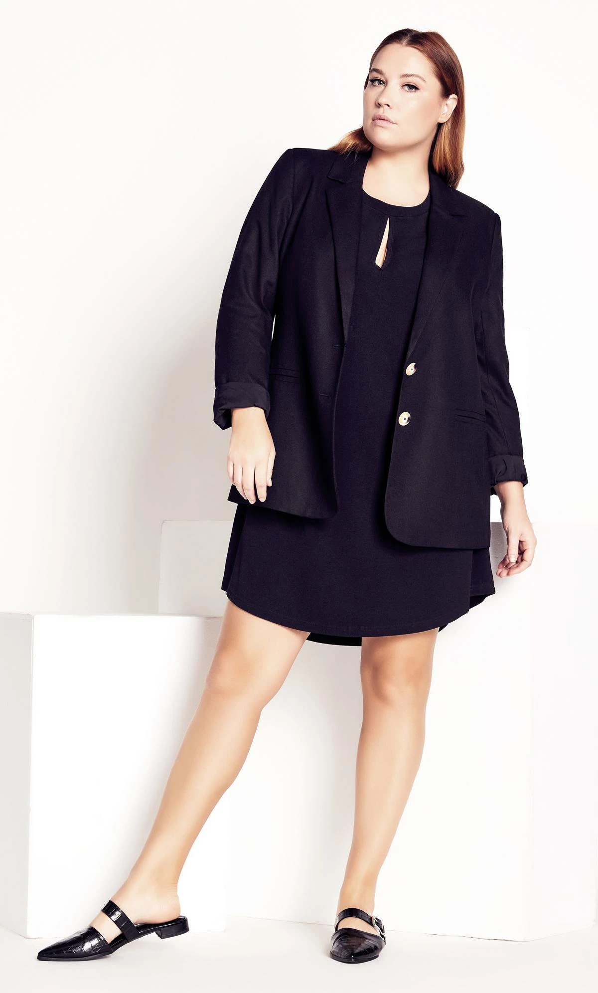 City Chic Refinity Black Kirsten Dress - Image 4