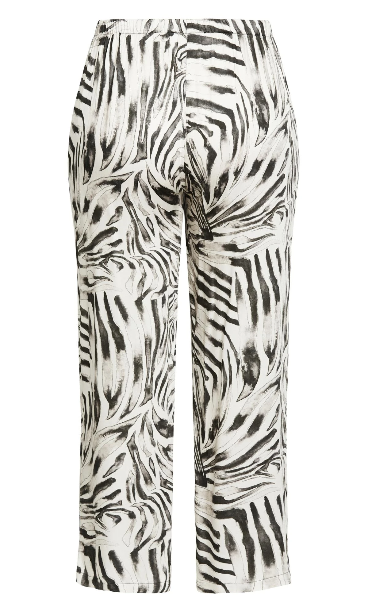 City Chic Isolde Roth Black Zebra Print Pant - Image 6
