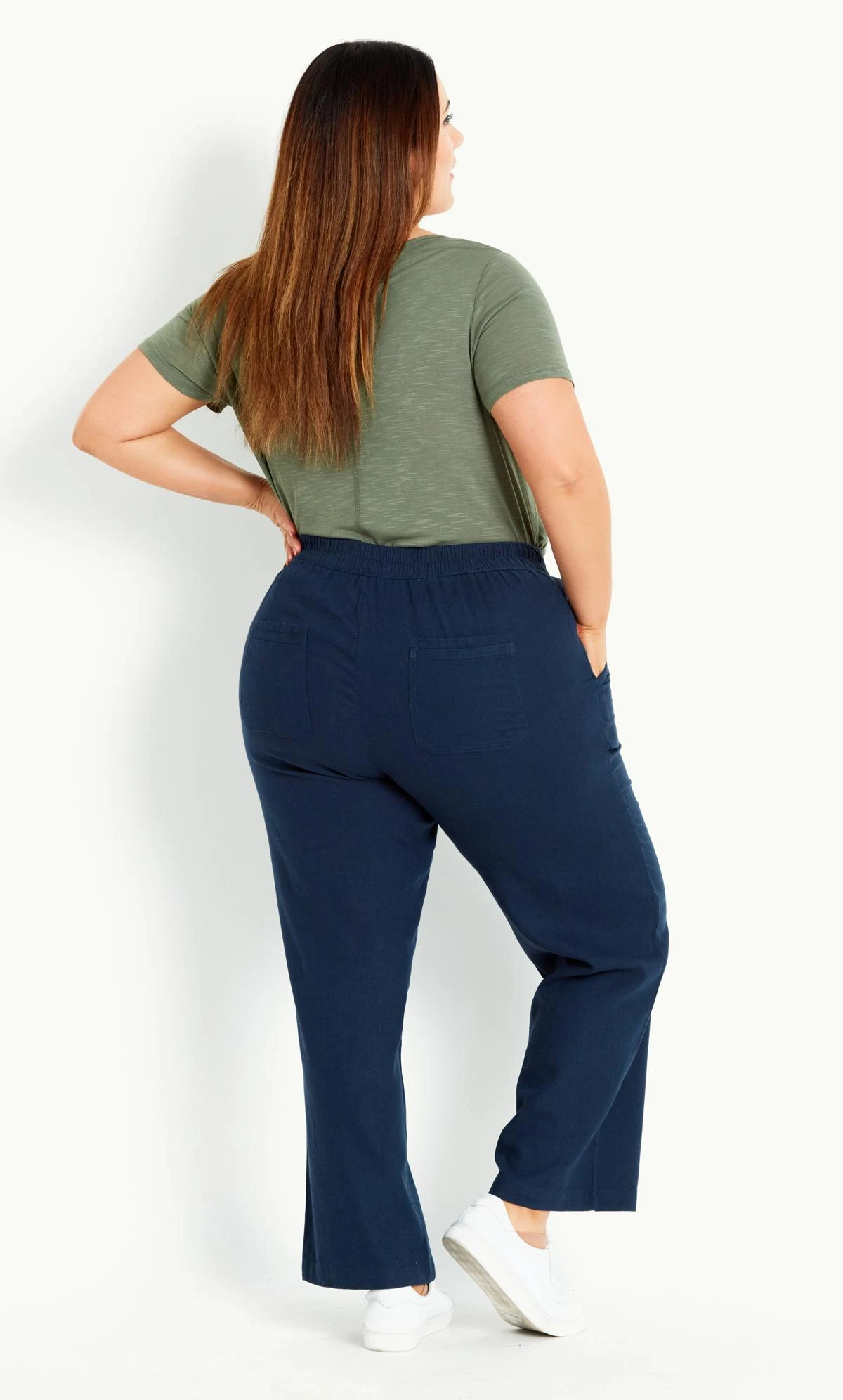 Evans Navy Blue Joggers - Image 5